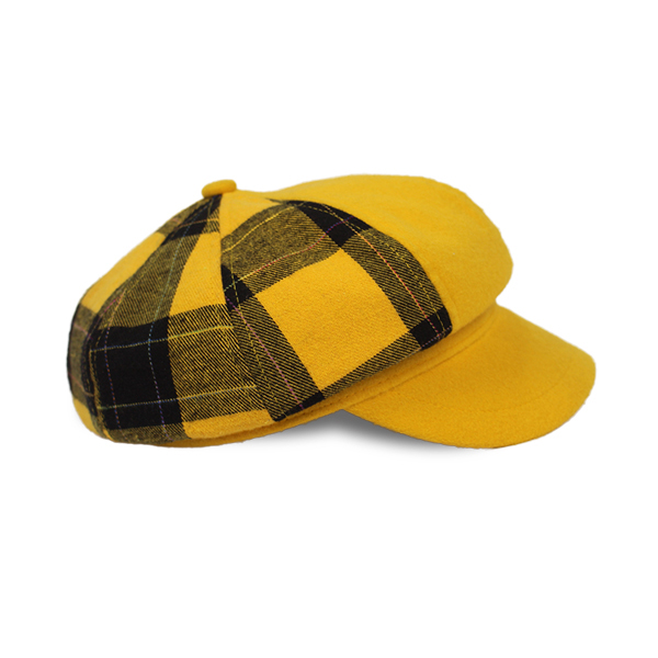 Plaid beret